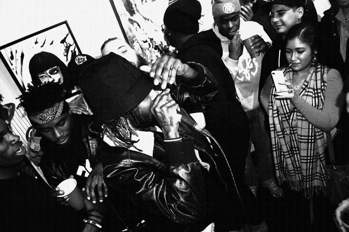Rappers Young Lords Cypher at 416 Gallery