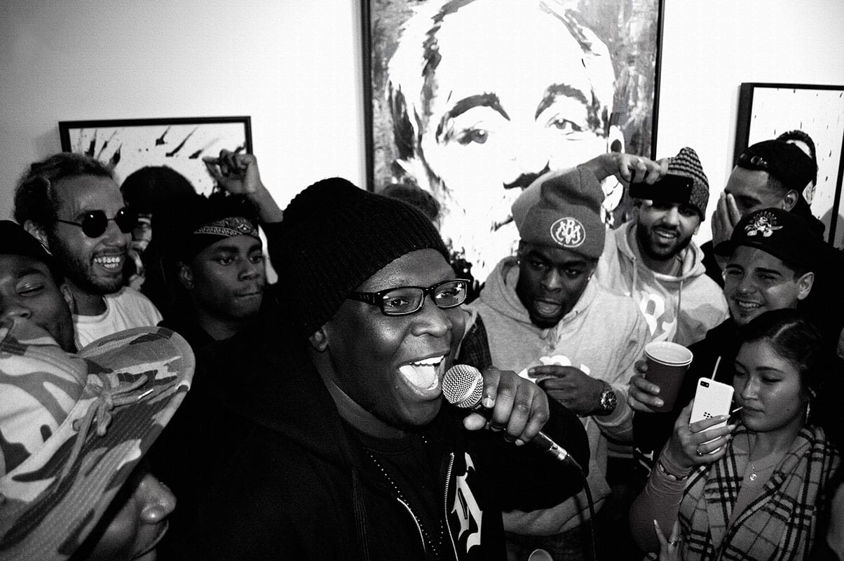 Toronto Rappers Young Lords Cypher at 416 Gallery